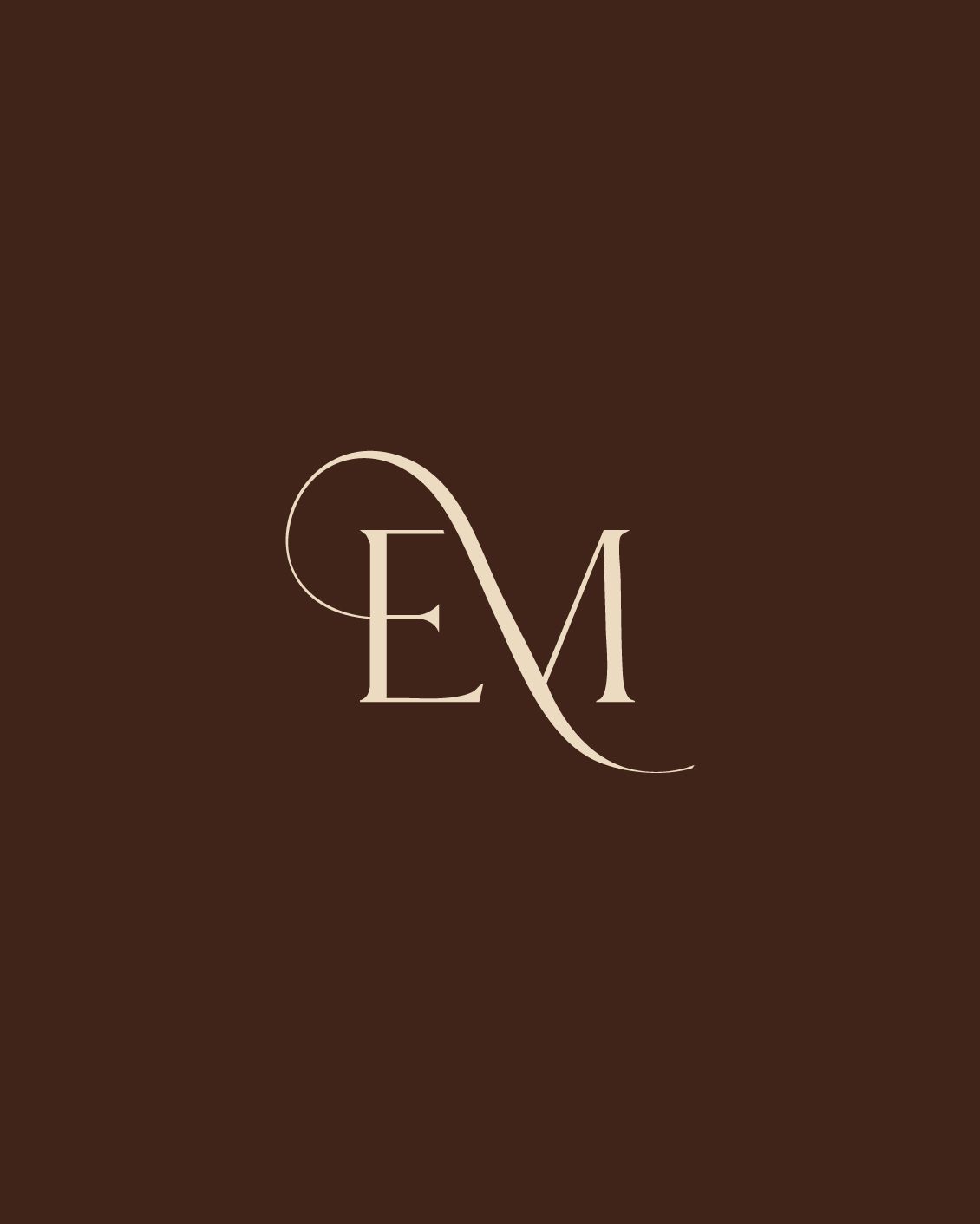 Monogramme Ezéchiel & Melkide